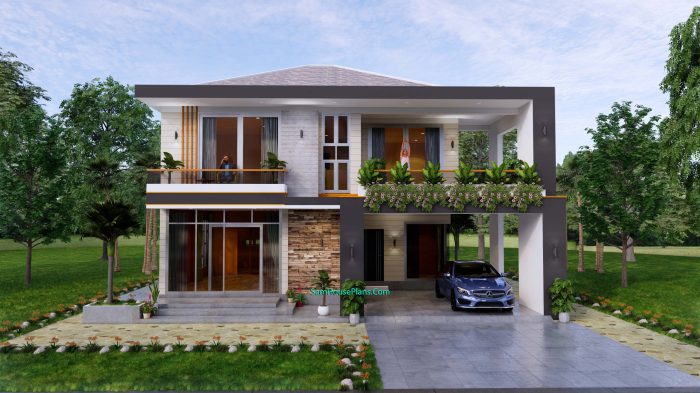 Desain rumah mewah 2 lantai 2019 pdf